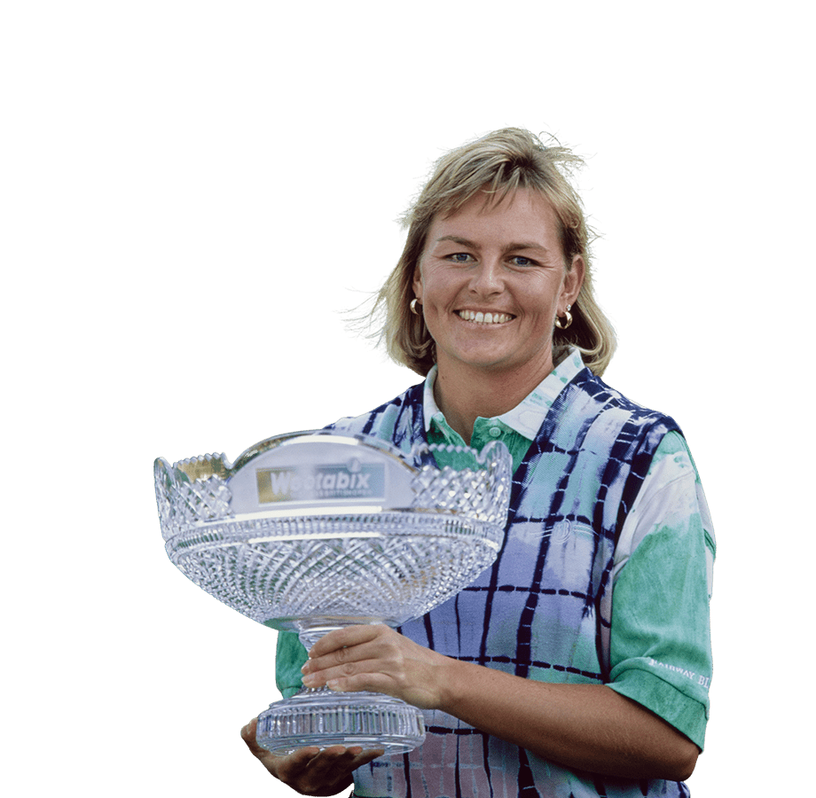 Liselotte Neumann with the AIG Women